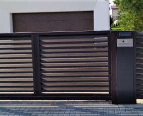 Skardinės tvoros - Tvorų, vartų, vartelių bei terasų montavimas - 2