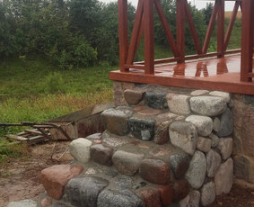 Akmens darbai.lauko laiptai.akmenų klojimas / Akmens Asai / Darbų pavyzdys ID 315891