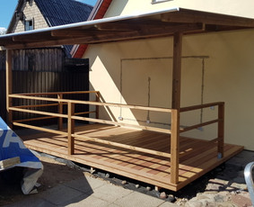 Terasos iš ivairios medienos, plastiko, kompozito / Arturas / Darbų pavyzdys ID 1424483