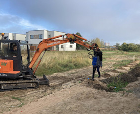 Cfa polių gręžimas atviro tipo polių gręžimas ekskavatorius / UAB AUDKASTA / Darbų pavyzdys ID 1425533