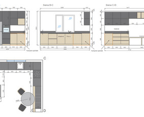 2d-3d brėžiniai - 2D brėžinių braižymas - 4 2D brėžinių braižymas - 2d-3d brėžiniai - 4