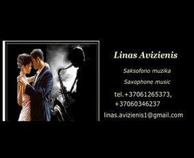Saksofono muzika jums / Linas Avizienis / Darbų pavyzdys ID 337775