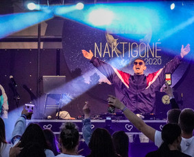 Apšvietėme ir įgarsinome festivalį "NAKTIGONE 2020"