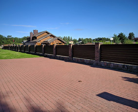 Modernių tvorų įrengimas nuo pagrindų / MB"Skardinimo Vizija" / Darbų pavyzdys ID 1430063