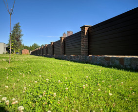 Modernių tvorų įrengimas nuo pagrindų / MB"Skardinimo Vizija" / Darbų pavyzdys ID 1430073