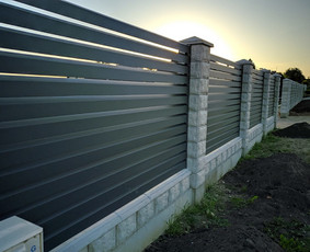 Modernių tvorų įrengimas nuo pagrindų / MB"Skardinimo Vizija" / Darbų pavyzdys ID 1430091