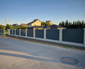 Modernių tvorų įrengimas nuo pagrindų / MB"Skardinimo Vizija" / Darbų pavyzdys ID 1430093