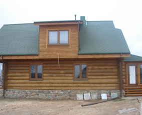 Rąstinių namų statyba - Rąstiniai namai, pavėsinės, pirtis - 3