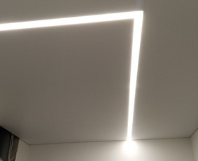 Premium kokybės įtempiamos lubos visoje Lietuvoje. / MB Sniego Lubos / Darbų pavyzdys ID 1446077