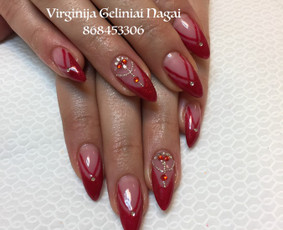 Gelinis Lakavimas,priauginimas,korekcija, pedikiuras / Virginija / Darbų pavyzdys ID 1449381