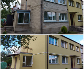 Fasadų šiltinimas ir apdaila. Klaipėda. / Saulius Fasadai / Darbų pavyzdys ID 1457805