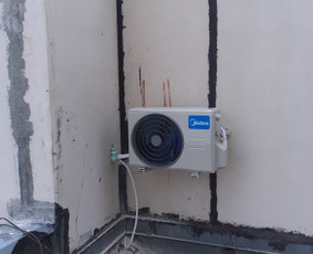Midea oro kondicionieriaus instaliacija