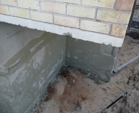 Pamatų ir rūsių hidroizoliacija, rekonstrukcija, betonavimas / Construkto / Darbų pavyzdys ID 1461325