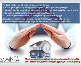 Nekilnojamojo turto brokeris / Saulius Kubilius / Darbų pavyzdys ID 1467521
