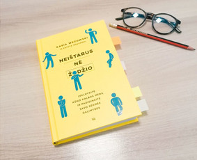 "Jei reiktų rinktis - kliautis tuo, ką girdime (žodžiais), ar tuo, ką matome (judesiais), geriau tikėti akimis. ( p. 30)