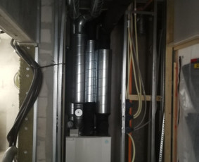 Rekuperatoriaus montavimas - Vėdinimo sistemų montavimas - 1