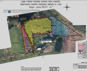 Žemės valdos projektai, geodezija, topografija, schemos / Mindaugas / Darbų pavyzdys ID 1475719