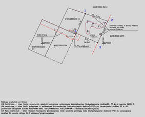 Žemės valdos projektai, geodezija, topografija, schemos / Mindaugas / Darbų pavyzdys ID 1475777