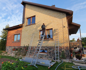 Oro tarpo šiltinimas - Šiltinimas pučiama vata Knauf Supafil, Ekowool, Steico . - 1