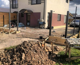 Tvoros pamatai, betonavimas - Statybos, apdailos darbai - 2
