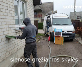 Šiltinimas pučiama vata Knauf Supafil, Ekowool, Steico . / UAB Solterma / Darbų pavyzdys ID 1487135