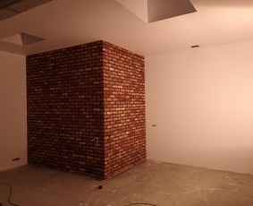 Klinkerio klijavimas - Vidaus apdaila, glaistimas, dazimas, plyteliu klijavimas . - 1