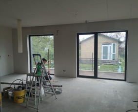 Langų, durų apdaila - Vidaus apdaila, glaistimas, dazimas, plyteliu klijavimas . - 3