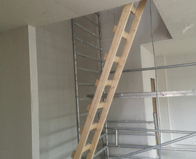 Gipso kartono montavimas - Vidaus apdaila, glaistimas, dazimas, plyteliu klijavimas . - 2