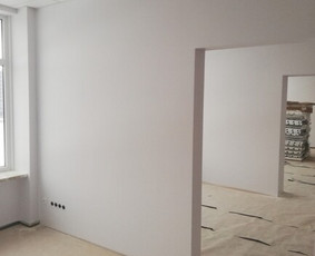 Armstrong lubų montavimas - Vidaus apdaila, glaistimas, dazimas, plyteliu klijavimas . - 1