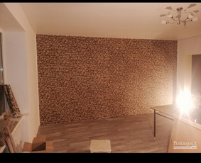 Tapetų klijavimas - Vidaus apdaila, glaistimas, dazimas, plyteliu klijavimas . - 2