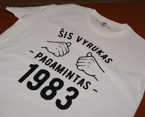 Termo plėvelės spauda ant rūbų / KontriStyle / Darbų pavyzdys ID 1503481