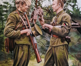 Super realistiški portretai is nuotraukų. Paveikslai.kopijos / Anna Lopucha Vinauskienė / Darbų pavyzdys ID 1503635