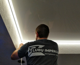 Stilingos ir ilgaamžės įtempiamos lubos – su 10% nuolaida / Lubų Imperija / Darbų pavyzdys ID 1504107