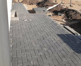 Trinkelių klojimas. Betonavimas ir kiti aplinkos darbai. / UAB "Industrinė statyba" / Darbų pavyzdys ID 1506665