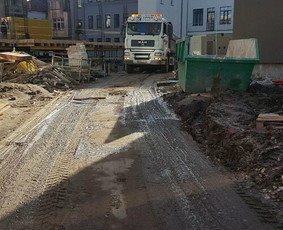 Trinkelių klojimas. Betonavimas ir kiti aplinkos darbai. / UAB "Industrinė statyba" / Darbų pavyzdys ID 1506685