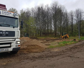 Trinkelių klojimas. Betonavimas ir kiti aplinkos darbai. / UAB "Industrinė statyba" / Darbų pavyzdys ID 1506707