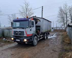 Fiskaras krovinių pervežimas kranas manipuliatorius tralas / Uab Audkasta / Darbų pavyzdys ID 1507915