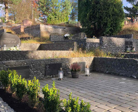 Nuolatinė kapų priežiūra, įrengimas/atnaujinimas su skalda