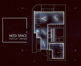 I Need Space: brėžiniai, baldų parinkimas, 3d vizualizacijos / I Need Space / Darbų pavyzdys ID 1512827