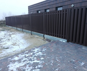 Visos Tvoros Ir Vartai - Skardinės tvoros - 4 Skardinės tvoros - Visos Tvoros Ir Vartai - 4