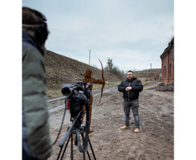 Plieno skulptūra. foto: Saulius Irmantas
