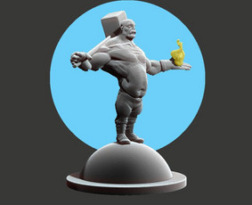 3D modeliai