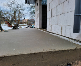 Grindų betonavimas - Vidaus ir lauko apdailos darbai - 1