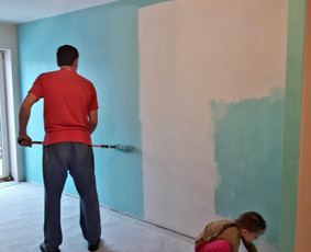 Sienų glaistymas - Didėlio fotmato plyteliu klijavimas,kiti vidaus apdailos dar - 1