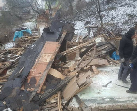 Šiukšlių, statybinių atliekų išvežimas. Griovimo darbai / V. L. / Darbų pavyzdys ID 1540007