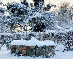 Lauko židiniai iš akmens - Akmens darbai.lauko laiptai.akmenų klojimas - 1