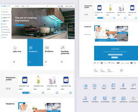 Svetainių dizainas (web design) - Logo, maketavimas, baneriai, web dizainas, prezentacijos - 2