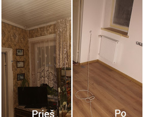 Vidaus Apdaila Kaune, kapitalinis remontas, pilnas įrengimas / Raktas į namus - remonto paslaugos / Darbų pavyzdys ID 1548509