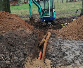 Drenažo įrengimas - Mini ekskavatorius ir Bobcat - 2