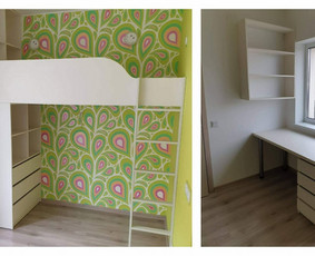 Nestandartinių baldų projektavimas, gamyba, montavimas - Miegamojo baldų gamyba - 1 Miegamojo baldų gamyba - Nestandartinių baldų projektavimas, gamyba, montavimas - 1